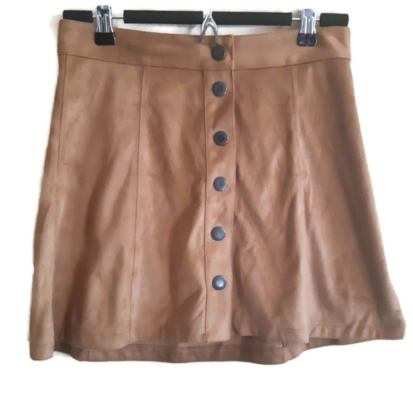 American Eagle Outfitters Dresses & Skirts - American Eagle outfitters | brown suede feel skirt